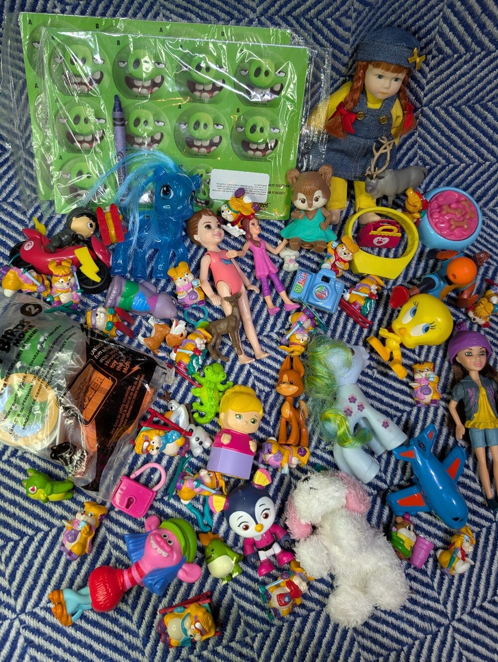 Large Lot Of Assorted Toys - Kinder Surprise, Happy Meal & More